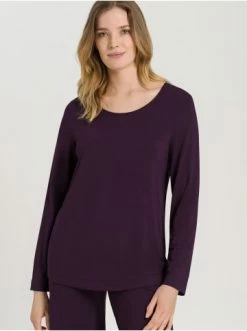 Große Größen Hanro Pyjamaoberteil Natural Elegance In Sumac Melange Günstig Kaufen -hanro shop hanro pyjamaoberteil natural elegance in sumac melange 2