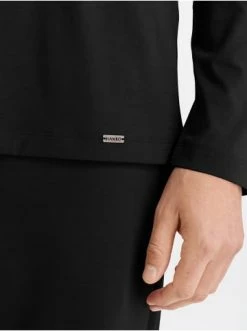 Shirts & Longsleeves Hanro Pyjamaoberteil Night & Day In Schwarz Günstig Kaufen -hanro shop hanro pyjamaoberteil night and day in schwarz 5