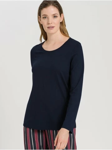 Große Größen Hanro Pyjamaoberteil Sleep & Lounge In Dunkelblau Günstig Kaufen 5 Große Größen Hanro Pyjamaoberteil Sleep & Lounge In Dunkelblau Günstig Kaufen - Image 3