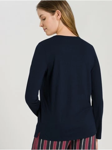 Große Größen Hanro Pyjamaoberteil Sleep & Lounge In Dunkelblau Günstig Kaufen 6 Große Größen Hanro Pyjamaoberteil Sleep & Lounge In Dunkelblau Günstig Kaufen - Image 4