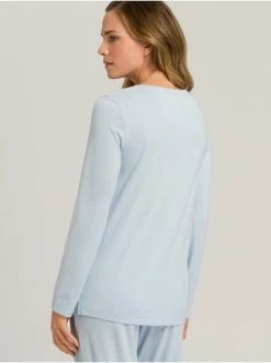 Große Größen Hanro Pyjamaoberteil Sleep & Lounge In Misty Blue Günstig Kaufen 12 Große Größen Hanro Pyjamaoberteil Sleep & Lounge In Misty Blue Günstig Kaufen -hanro shop hanro pyjamaoberteil sleep and lounge in misty blue 3