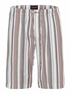 Wäsche Hanro Pyjamashorts Night & Day In Sun Faded Stripe Günstig Kaufen