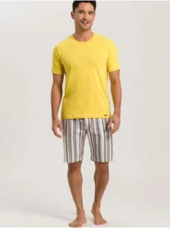 Wäsche Hanro Pyjamashorts Night & Day In Sun Faded Stripe Günstig Kaufen -hanro shop hanro pyjamashorts night and day in sun faded stripe 4