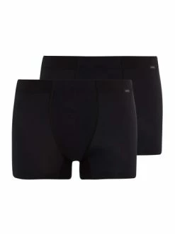 Wäsche Hanro Retro Short / Pant Cotton Essentials In Schwarz Günstig Kaufen