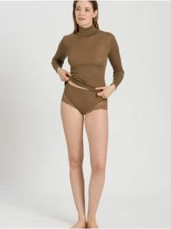 Große Größen Hanro Rollkragenshirt Nora In Walnut Günstig Kaufen -hanro shop hanro rollkragenshirt nora in walnut 4