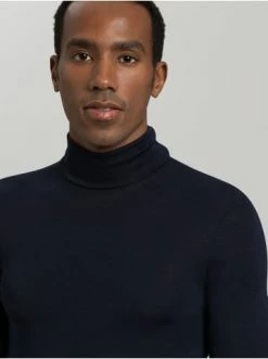 Wäsche Hanro Rollkragenshirt Woolen Silk In Dunkelblau Günstig Kaufen -hanro shop hanro rollkragenshirt woolen silk in dunkelblau 5