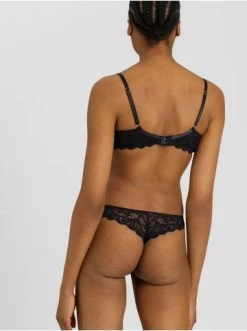 Große Größen Hanro Schalen-BH Moments In Schwarz Günstig Kaufen -hanro shop hanro schalen bh moments in schwarz 3