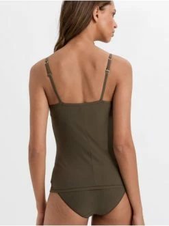 Große Größen Hanro Schalen BH Top Allure In Algea Green Günstig Kaufen -hanro shop hanro schalen bh top allure in algea green 3