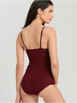 Große Größen Hanro Schalen BH Top Allure In Dark Burgundy Günstig Kaufen -hanro shop hanro schalen bh top allure in dark burgundy 3