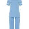 Große Größen Hanro Schlafanzug Gaia In Bonnie Blue Günstig Kaufen 2 Große Größen Hanro Schlafanzug Gaia In Bonnie Blue Günstig Kaufen -hanro shop hanro schlafanzug gaia in bonnie blue