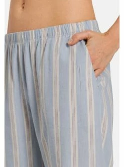 Große Größen Hanro Schlafanzug Hose Lang Loungy Nights In Soft Stripe Günstig Kaufen -hanro shop hanro schlafanzug hose lang loungy nights in soft stripe 4