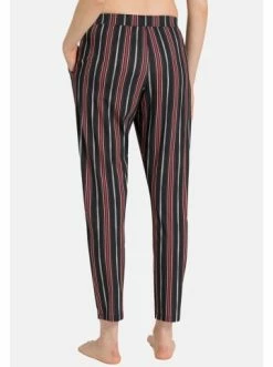 Große Größen Hanro Schlafanzug Hose Lang Sleep & Lounge In Marsala Stripe Günstig Kaufen -hanro shop hanro schlafanzug hose lang sleep and lounge in marsala stripe 3