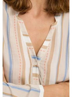 Große Größen Hanro Schlafanzug Shirt Langarm Sleep & Lounge In Textured Stripe Günstig Kaufen -hanro shop hanro schlafanzug shirt langarm sleep and lounge in textured stripe 3