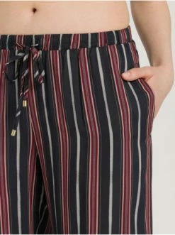 Große Größen Hanro Schlafhose Sleep & Lounge In Marsala Stripe Günstig Kaufen -hanro shop hanro schlafhose sleep and lounge in marsala stripe 5