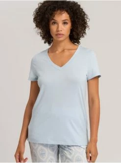 Große Größen Hanro Schlafshirt Sleep & Lounge In Misty Blue Günstig Kaufen -hanro shop hanro schlafshirt sleep and lounge in misty blue 2
