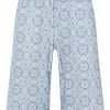 Wäsche Hanro Schlafshorts Night & Day In Blue Tile Print Günstig Kaufen