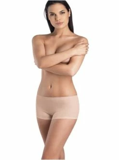 Wäsche Hanro Shortleg Pants Cotton Seamless In Beige Günstig Kaufen -hanro shop hanro shortleg pants cotton seamless in beige 2