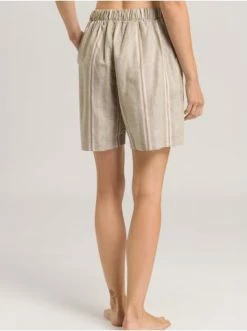 Hanro Shorts (Hosen) Urban Casuals In Affogato Stripe Günstig Kaufen -hanro shop hanro shorts hosen urban casuals in affogato stripe 3