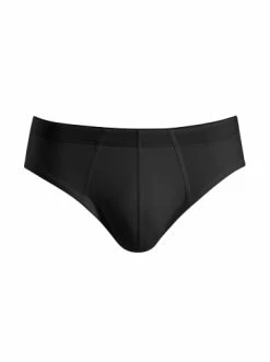 Wäsche Hanro Slip Cotton Superior In Schwarz Günstig Kaufen