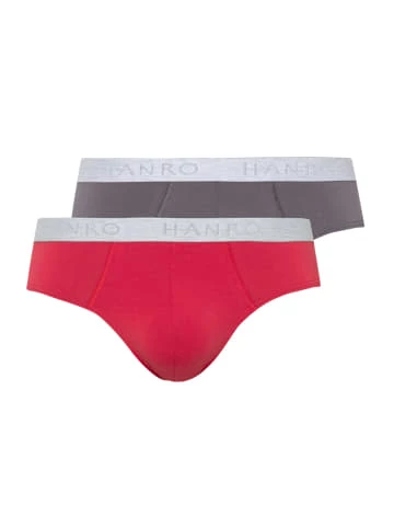 Wäsche Hanro Slip / Unterhose Cotton Essentials In Amaranth/Mercury Günstig Kaufen 3 Wäsche Hanro Slip / Unterhose Cotton Essentials In Amaranth/Mercury Günstig Kaufen
