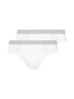 Wäsche Hanro Slip / Unterhose Cotton Essentials In Weiß Günstig Kaufen