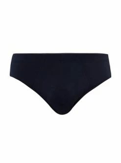 Wäsche Hanro Slip / Unterhose Cotton Superior In Midnight Navy Günstig Kaufen
