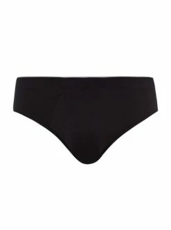 Wäsche Hanro Slip / Unterhose Cotton Superior In Schwarz Günstig Kaufen