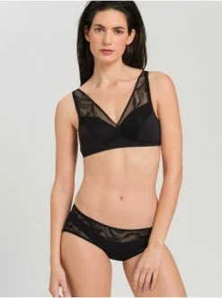 Große Größen Hanro Soft-BH Blanca In Schwarz Günstig Kaufen -hanro shop hanro soft bh blanca in schwarz 2