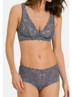 Große Größen Hanro Soft Cup BH - Ohne Bügel Moments In Pigeon Günstig Kaufen -hanro shop hanro soft cup bh ohne bugel moments in pigeon 1