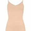 Wäsche Hanro Spaghetti Top Cotton Seamless In Beige Günstig Kaufen -hanro shop hanro spaghetti top cotton seamless in beige