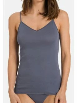 Wäsche Hanro Spaghetti Top Cotton Seamless In Pigeon Günstig Kaufen -hanro shop hanro spaghetti top cotton seamless in pigeon 2