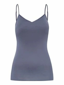 Wäsche Hanro Spaghetti Top Cotton Seamless In Pigeon Günstig Kaufen