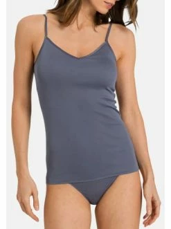 Wäsche Hanro Spaghetti Top Cotton Seamless In Pigeon Günstig Kaufen -hanro shop hanro spaghetti top cotton seamless in pigeon 7