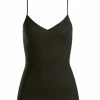 Wäsche Hanro Spaghetti Top Cotton Seamless In Schwarz Günstig Kaufen -hanro shop hanro spaghetti top cotton seamless in schwarz