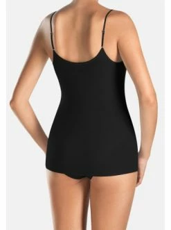 Wäsche Hanro Spaghetti Top Cotton Seamless In Schwarz Günstig Kaufen -hanro shop hanro spaghetti top cotton seamless in schwarz 2