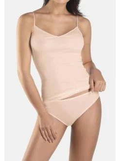 Wäsche Hanro Spaghetti Top Cotton Seamless In Skin Günstig Kaufen