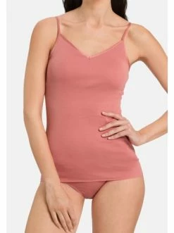 Wäsche Hanro Spaghetti Top Cotton Seamless In Sweet Pepper Günstig Kaufen -hanro shop hanro spaghetti top cotton seamless in sweet pepper 2