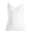 Wäsche Hanro Spaghetti Top Cotton Seamless In Weiß Günstig Kaufen -hanro shop hanro spaghetti top cotton seamless in weiss