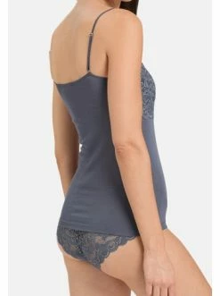 Wäsche Hanro Spaghetti Top Moments In Pigeon Günstig Kaufen -hanro shop hanro spaghetti top moments in pigeon 3