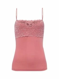 Wäsche Hanro Spaghetti Top Moments In Sweet Pepper Günstig Kaufen