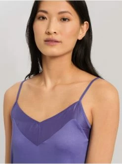 Große Größen Hanro Spaghettikleid Livia In Violet Blue Günstig Kaufen -hanro shop hanro spaghettikleid livia in violet blue 5