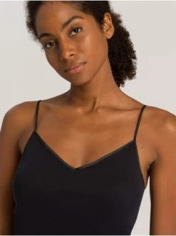 Große Größen Hanro Spaghettitop Cotton Seamless In Schwarz Günstig Kaufen -hanro shop hanro spaghettitop cotton seamless in schwarz 5