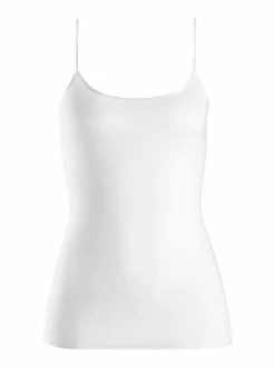 Große Größen Hanro Spaghettitop Cotton Seamless In Weiß Günstig Kaufen