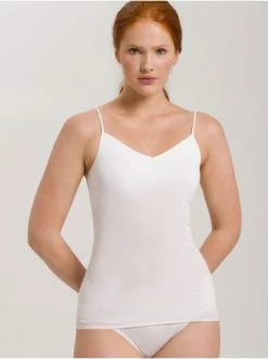 Große Größen Hanro Spaghettitop Cotton Seamless In Weiß Günstig Kaufen -hanro shop hanro spaghettitop cotton seamless in weiss 4