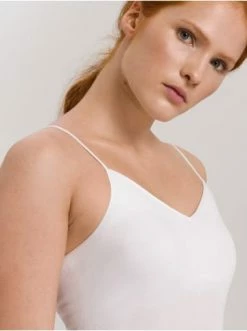 Große Größen Hanro Spaghettitop Cotton Seamless In Weiß Günstig Kaufen -hanro shop hanro spaghettitop cotton seamless in weiss 7