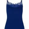 Große Größen Hanro Spaghettitop Mae In Space Blue Günstig Kaufen -hanro shop hanro spaghettitop mae in space blue