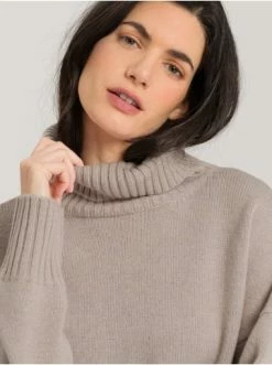 Pullover & Cardigans Hanro Strickpullover Knits In Pumice Günstig Kaufen -hanro shop hanro strickpullover knits in pumice 5