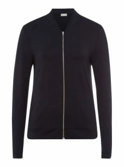 Große Größen Hanro Sweatjacken Balance In Schwarz Günstig Kaufen