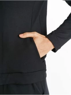 Große Größen Hanro Sweatjacken Balance In Schwarz Günstig Kaufen -hanro shop hanro sweatjacken balance in schwarz 5