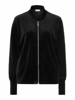 Große Größen Hanro Sweatjacken Favourites In Black Beauty Günstig Kaufen